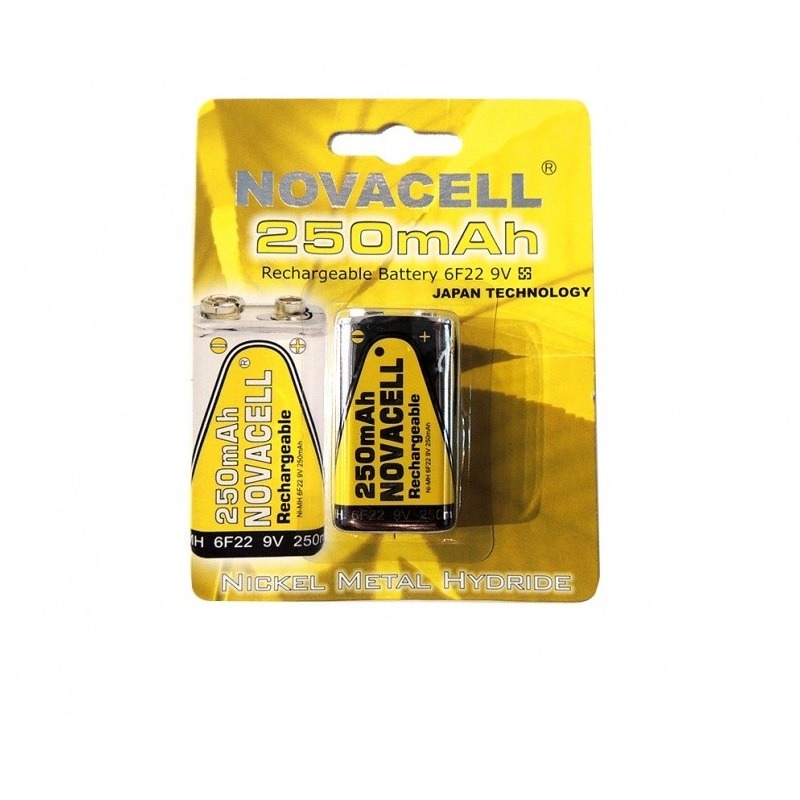 Bateria 9v Recargable Novacel