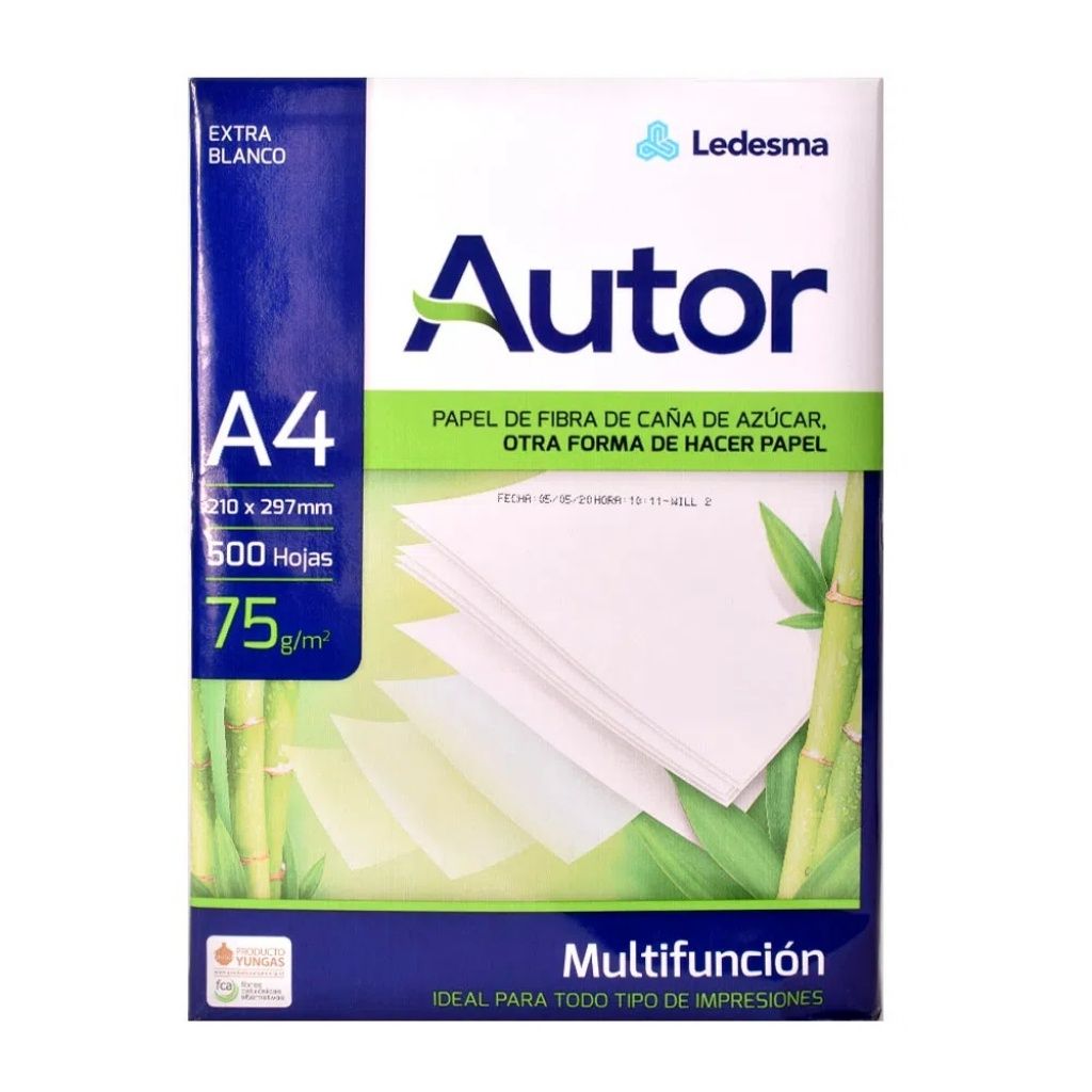 Resma de Papel A4 500 hojas