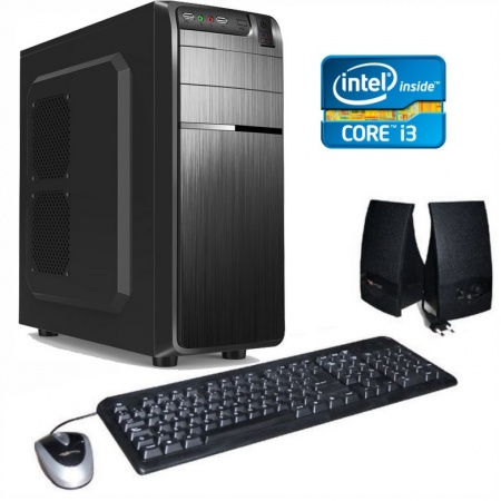 Equipo novo core i3 8100, 4gb, DVDRW, sem HD