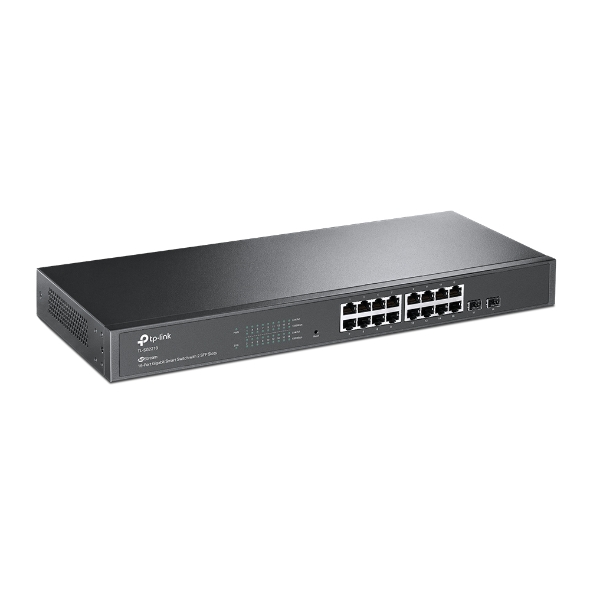 Switch TPLink TL-SG2218 JetStream 16 puertos Gigabit 2 ranuras SFP