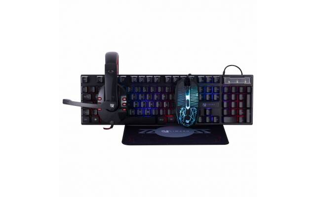 Combo Gamer completo 4 en 1 X-Lizzard