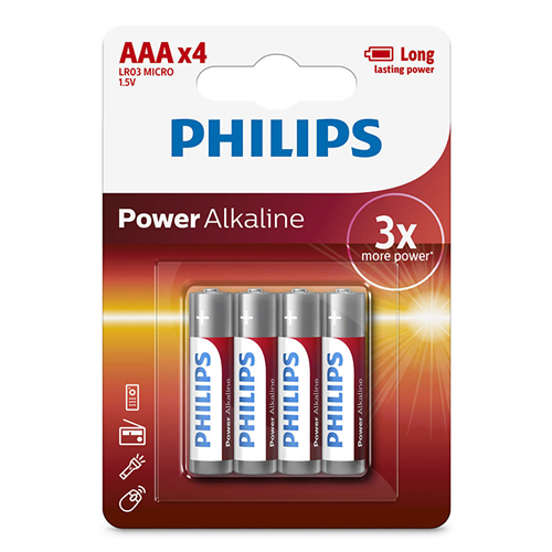 Pilas | Alcalina AAA - Unidad - Philips