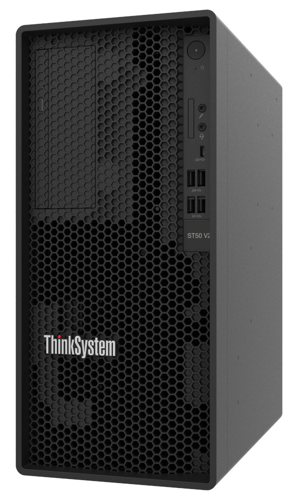 Servidor THINKSYSTEM ST50 V2/ XEON E-2324G 4C/16GB/2TB