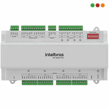 Controladora de Acceso p/ 4 Puertas CT3000 4PB / RFID-BIO