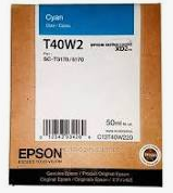 Cartucho de Tinta Epson T40W de Alta Capacidad, 50ml Cyan