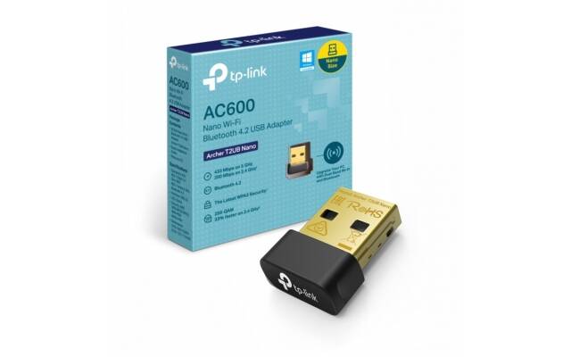 Adaptador TP-Link Nano AC600 Wi-Fi Bluetooth 4.2