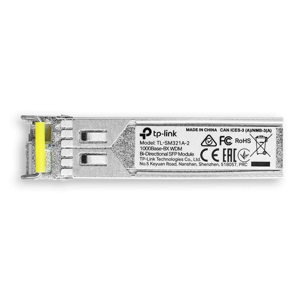 Módulo SFP Bidireccional TP-LINK TL-SM321A-2 | 1000Base-BX, Monomodo, WDM