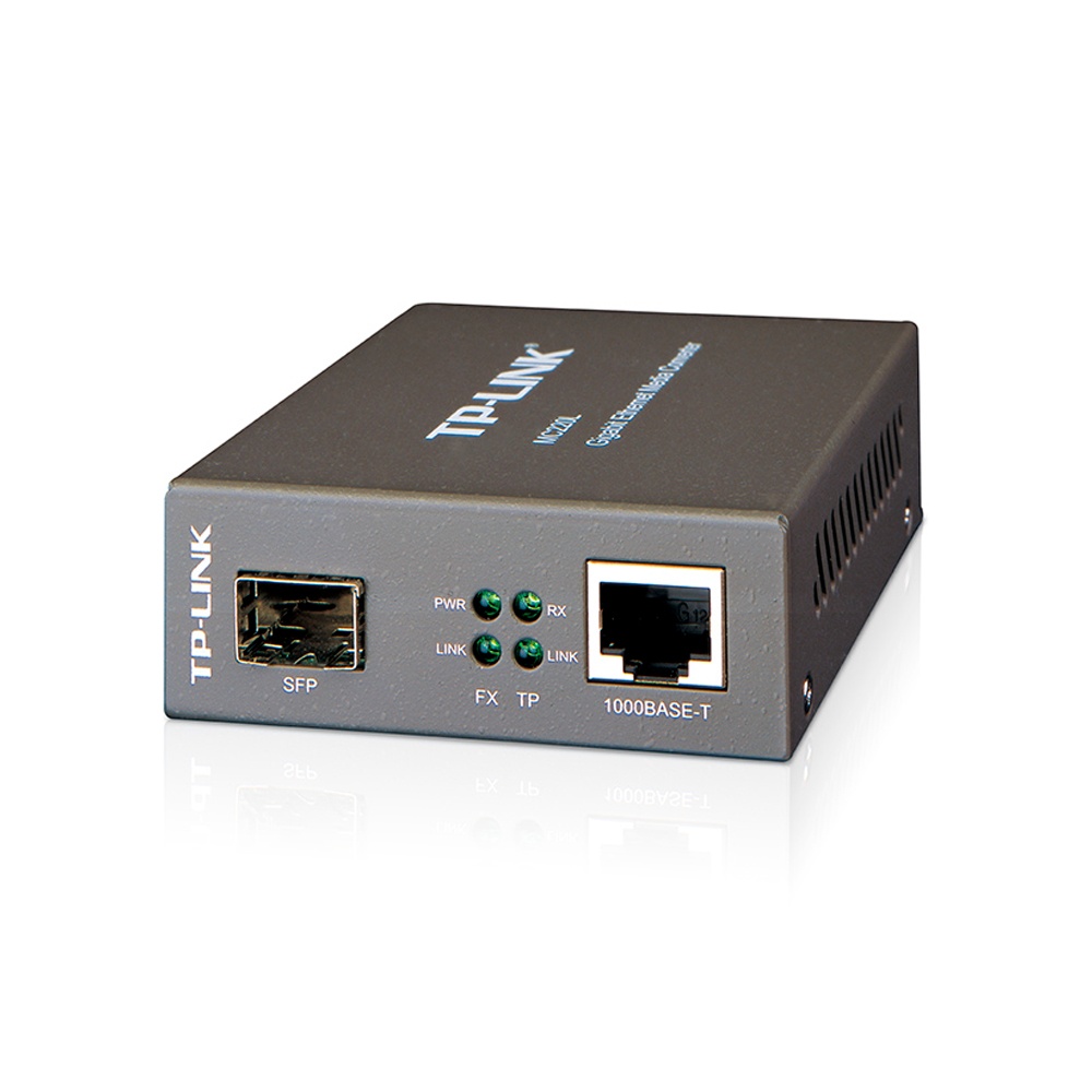 Convertidor de medios Multimodo Gigabit SFP a Gigabit Ethernet