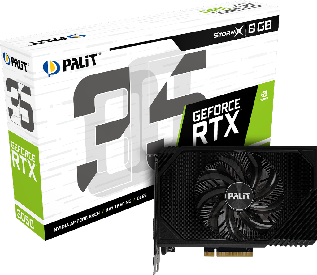 Tarjeta Video Palit RTX 3050 StormX 6GB