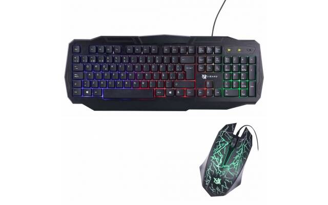 Combo X-Lizzard Gamer Teclado y Mouse USB