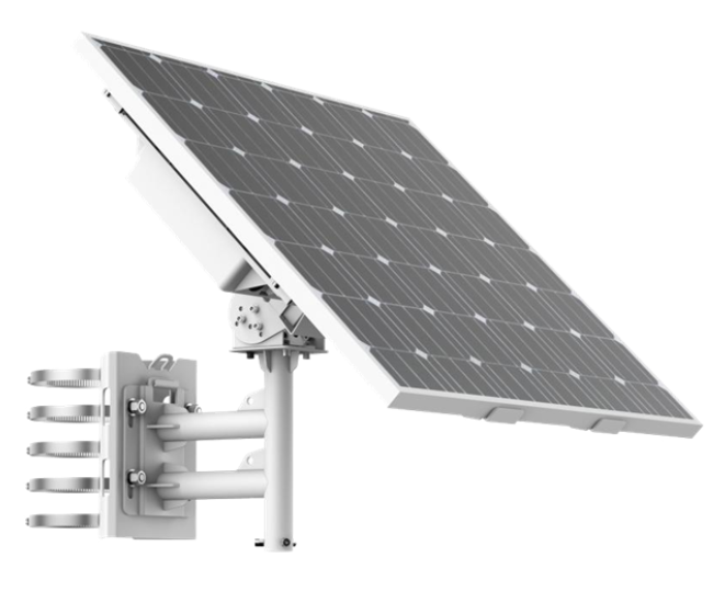 HIKVISION KIT ENERGIA SOLAR 12V: PANEL 80W + BATERIA 360WH