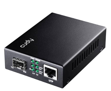 Convertidor Cudy Ethernet/sfp Full Duplex Gigabit