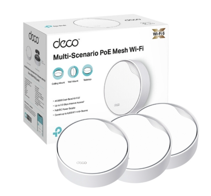 Access Point TP-LINK Deco X50 POE (Pack x3) | AX3000, WiFi 6, Mesh