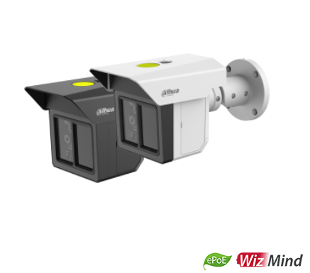 Cámara Dahua de 3×2 MP triple vista protección perimetral 100m IR