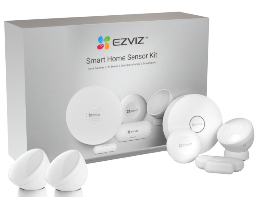 Kit Smart Home Ezviz + sensores extra Solución pensada para hogares inteligentes