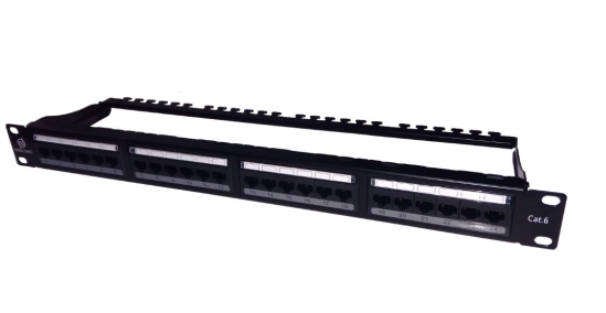 NEXCONEC-PATCHERA CAT6 24 BOCAS UTP PCB (INC ORG TRASERO)