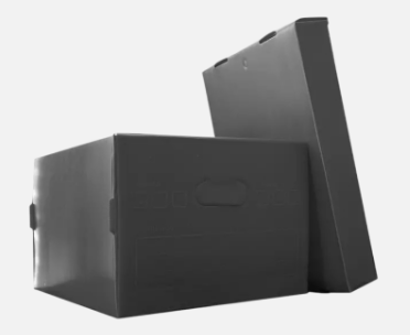 Caja Plástica Multiuso 425x325x255 Negra