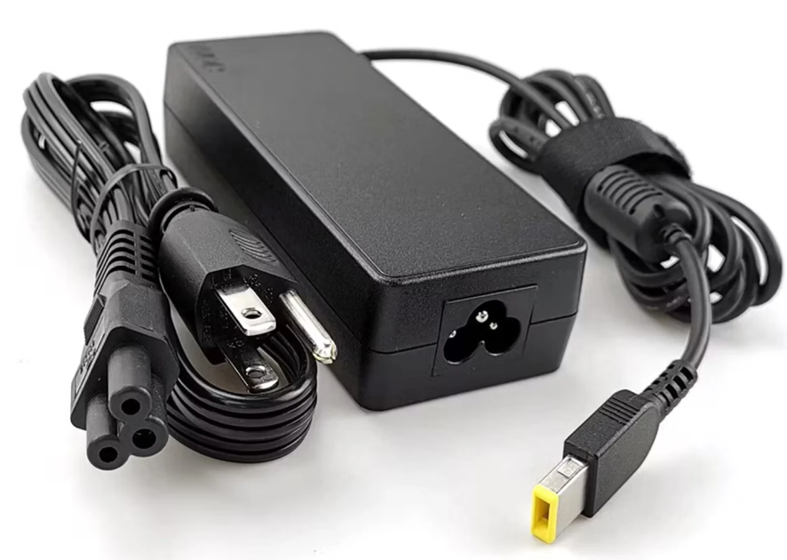 Cargador Lenovo 20v 3.25a 90w Tipo Usb Amarillo