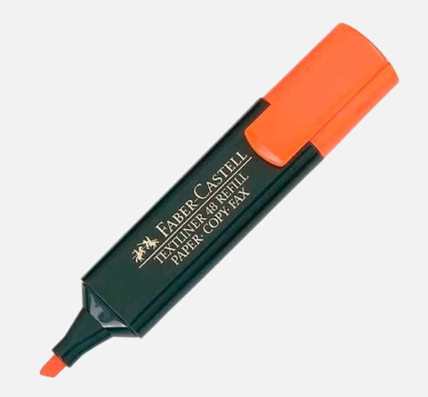 Marcador fluo FABER CASTELL Rosado (copia)