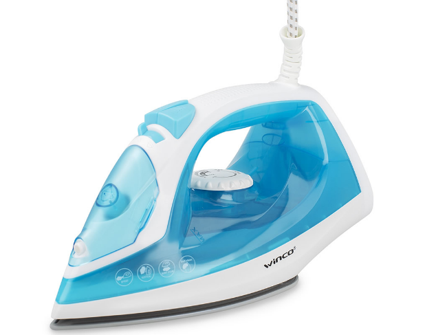 Plancha a Vapor Base Ceramica Rociador Seco Ropa W38