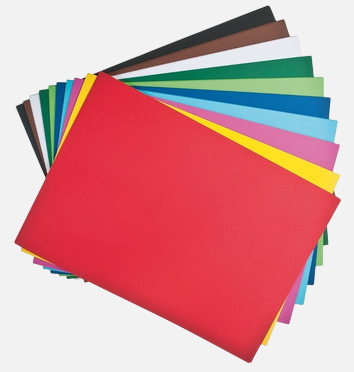 Cartulina de color 50×70 180 grs. Negra