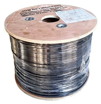 METRO F/O NEGRA 2H MONOMODO FTTH DROP Negro 5mm