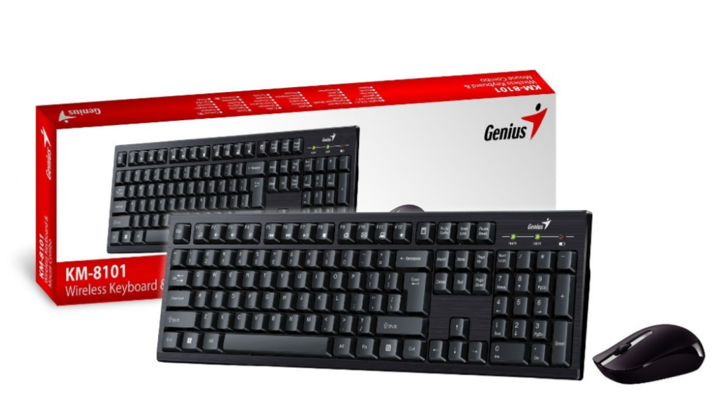 Combo Genius KM-8101 Inalámbrico