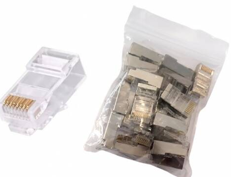 Ficha de red RJ45 CAT6 para FTP