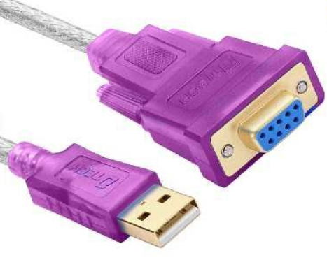 CABLE USB A SERIAL RS232 9 PINES DB9 HEMBRA 1.80 METROS