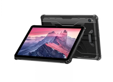 Tablet Industrial Oukitel RT9 Procesador OctaCore T606 - Android 14 - Pantalla 10.1" HD- RAM 6GB (+18GB) ROM 256GB - Batería 11000 mAh - Carga Rápida 18w - Cámaras 16MP & 16MP - 4G LTE - WIFI - Bluetooth - GPS - Slots: 1 x SIM, 1x TF Card - Certificación IP68 & IP69k & MIL-STD810G - Slim CASE - incluye Grip de Agarre Flexible - Peso 850grs - Garantía 1 año