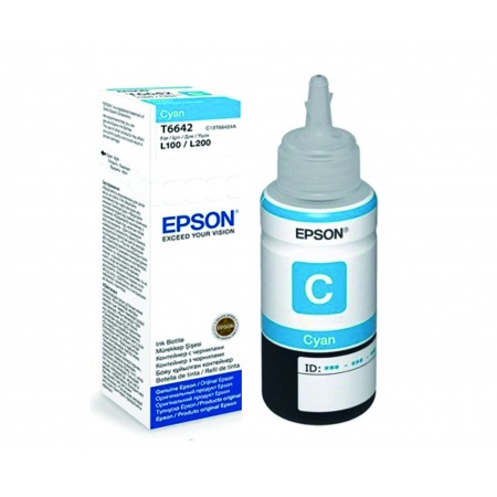 Botella de Tinta Epson Cyan a granel 70ml