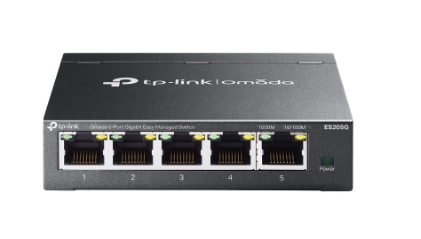 Switch Omada Easy Managed 5 Puertos ES205G