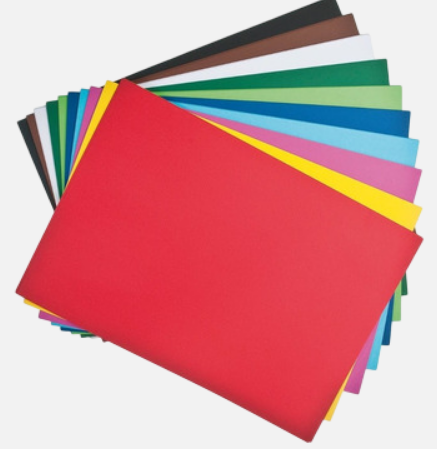 Block Cartulina colores A4 x 20hojas