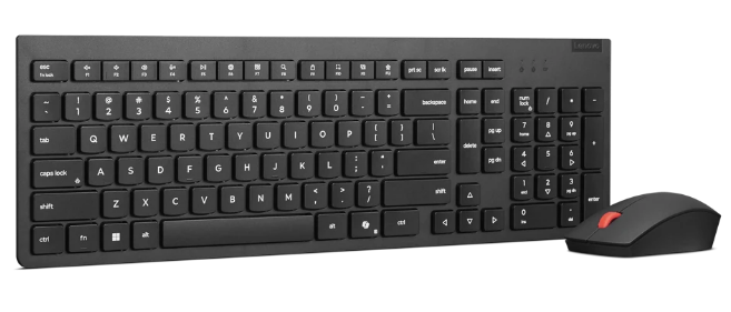 COMBO DE TECLADO Y MOUSE INALÁMBRICO ESSENTIAL LENOVO