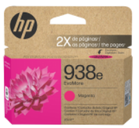 HP 938e Magenta EvoMore Cartucho de tinta Original