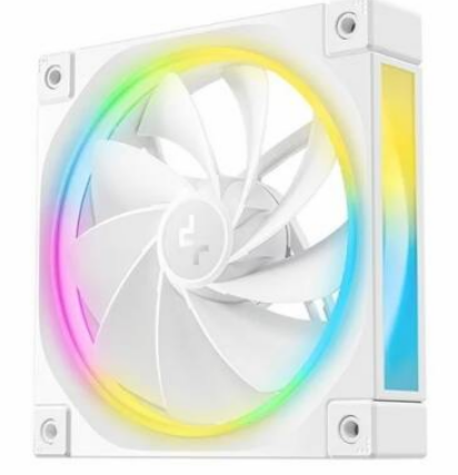 Fan Deepcool FL12R ARGB blanco Ventilador de 120 x 120 mm Aspas invertidas