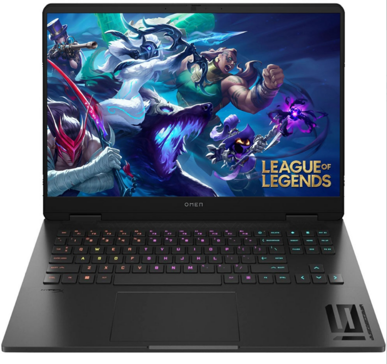 Notebook Gamer HP Core Ultra 9 5.4Ghz, 16GB, 1TB SSD, 16'' WQXGA 240Hz, RTX 5070 8GB