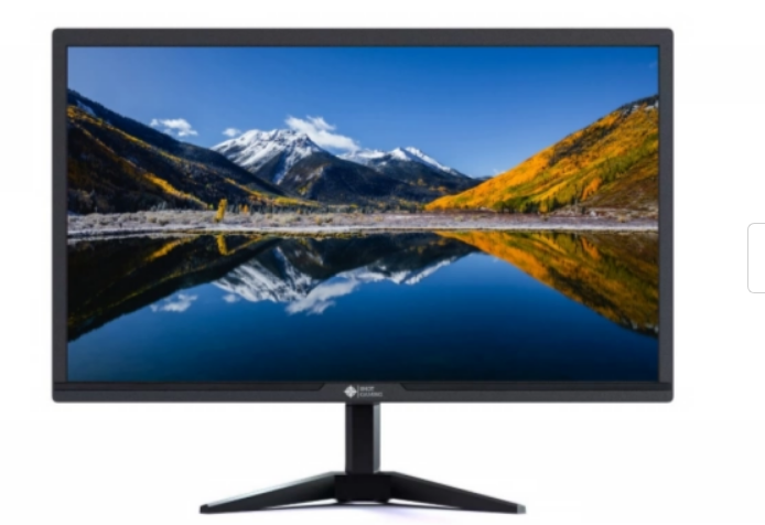 Monitor Shot Gaming Home & Office SG195E06 | LED, HD, 19.5", Nuevo Resolución 1600x900 px. VESA. Conexiones VGA y HDMI. Color Negro.