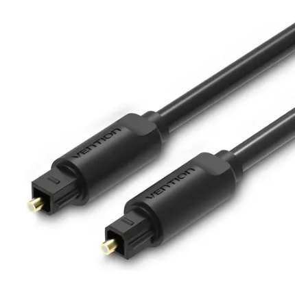 Cable De Audio Optico Vention Fibra Optica Macho A Macho 2m