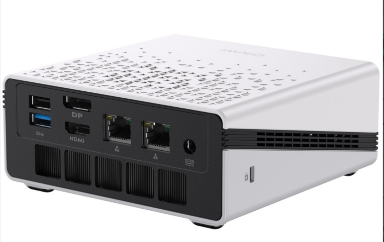 Equipo Mini PC Chuwi Ryzen 5 4.50Ghz, 16GB, 512GB SSD, Win11 Pro
