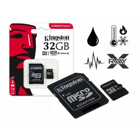 Memoria Micro SD 32Gb clase 10 Kingston