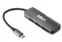 Hub USB Inkax 4 puertos USB 3.0 Tipo C
