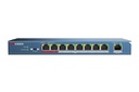 [DS-3E0109P-E/M] Switch PoE 8 bocas