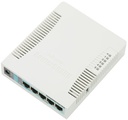 [RB951G-2N] Router Board Mikrotik 5 puertos Giga Wifi bgn