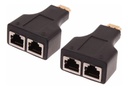 Adaptador HDMI RJ45-002 HDMI Extender Doble