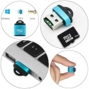 LECTOR DE TARJETAS DE MEMORIA MICRO SD TIPO LLAVERO MICRO-SD USB 2.0