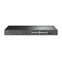 [TL-SG1218MPE] Switch 16 Puertos Gigabit PoE+, 2 SFP Gigabit