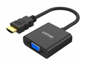 [ADA163] Adaptador Unitek HDMI a VGA con audio Hasta 1080p Full HD