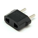 [ADA18] Adaptador de corriente 2 en linea macho a americano