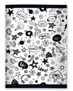 [cua648] Cuaderno tapa flexible rayado engrampado 48 hojas 60 grs